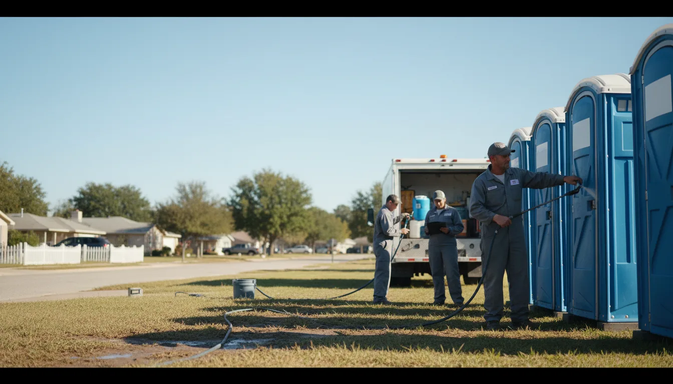 Long-Term Portable Toilet Rental in Barstow, CA near me